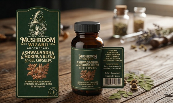 Ashwagandha & Moringa Blend — Stress & Balance